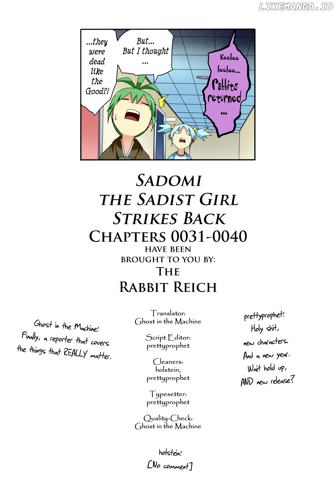 Sadomi The Sadist Girl Strikes Back chapter 40 - page 3