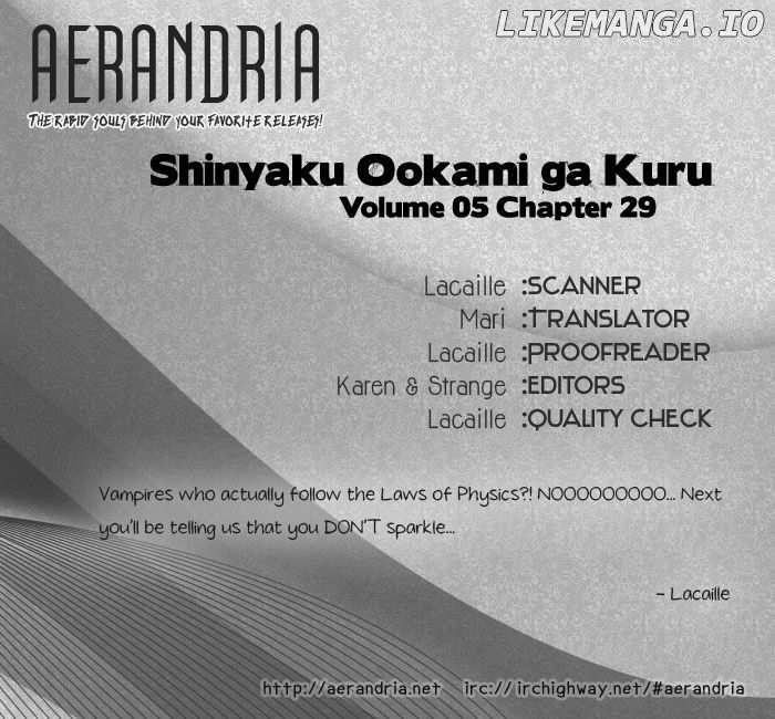 Shinyaku Ookami Ga Kuru! chapter 29 - page 2