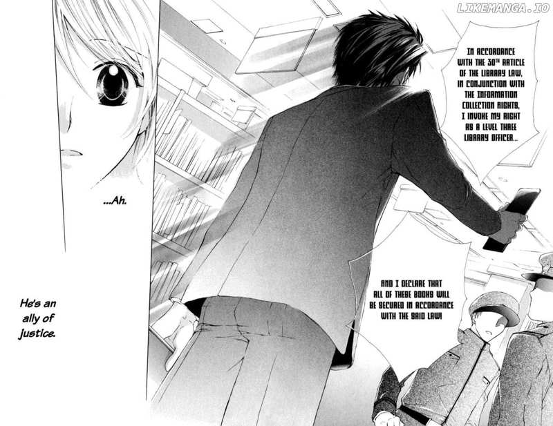 Toshokan Sensou: Love & War chapter 1 - page 36