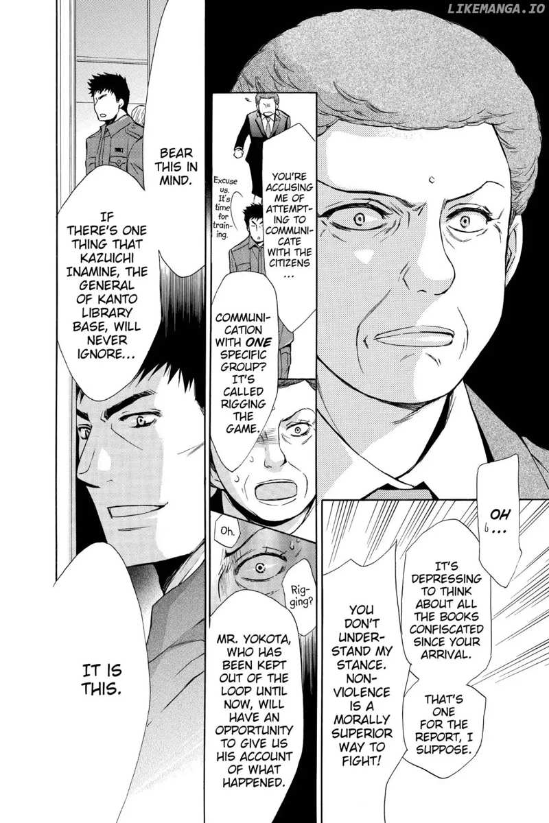 Toshokan Sensou: Love & War chapter 46 - page 24
