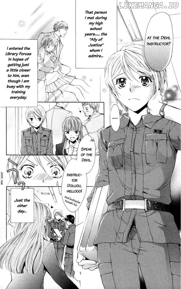 Toshokan Sensou: Love & War chapter 2 - page 6