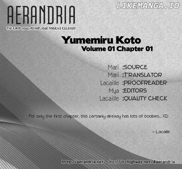 Yumemiru Koto chapter 1 - page 5