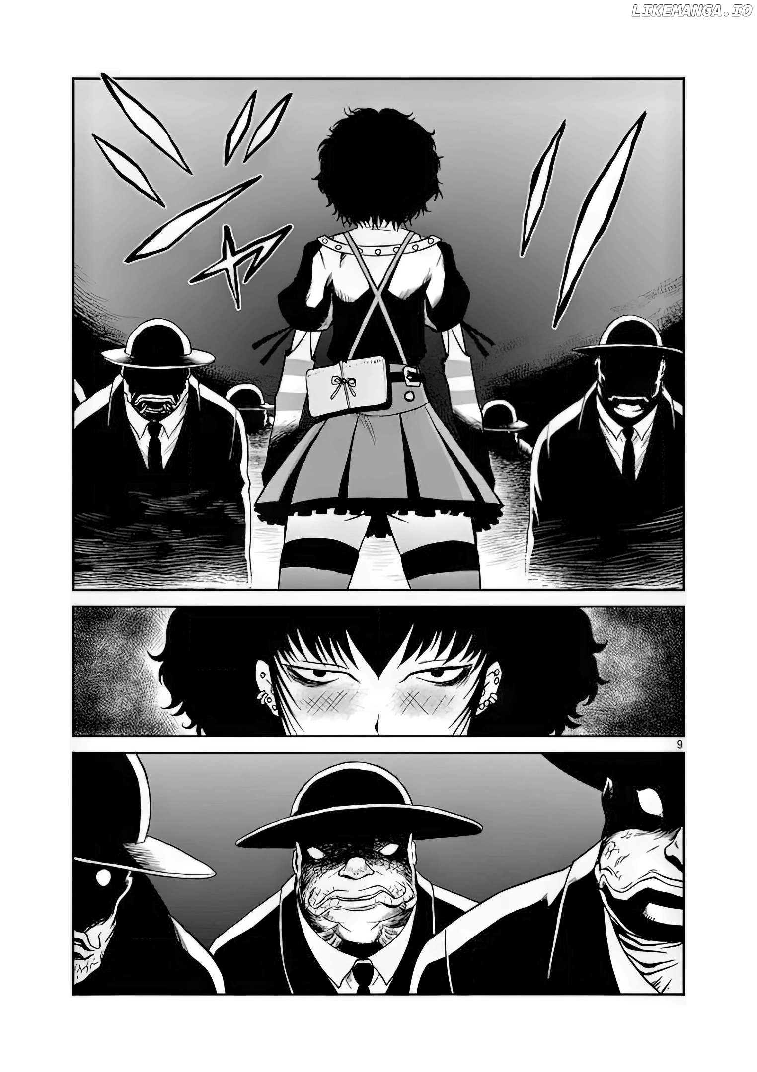 Black Lagoon: Sawyer the Cleaner - Dismemberment! Gore Gore Girl Chapter 2 - page 9