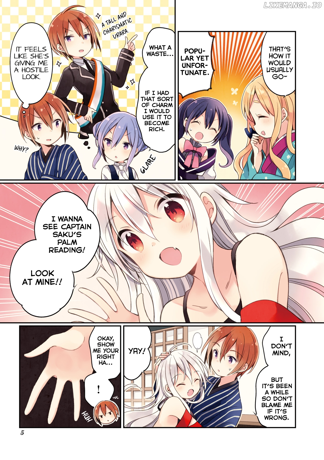 Urara Meirochou chapter 45 - page 7