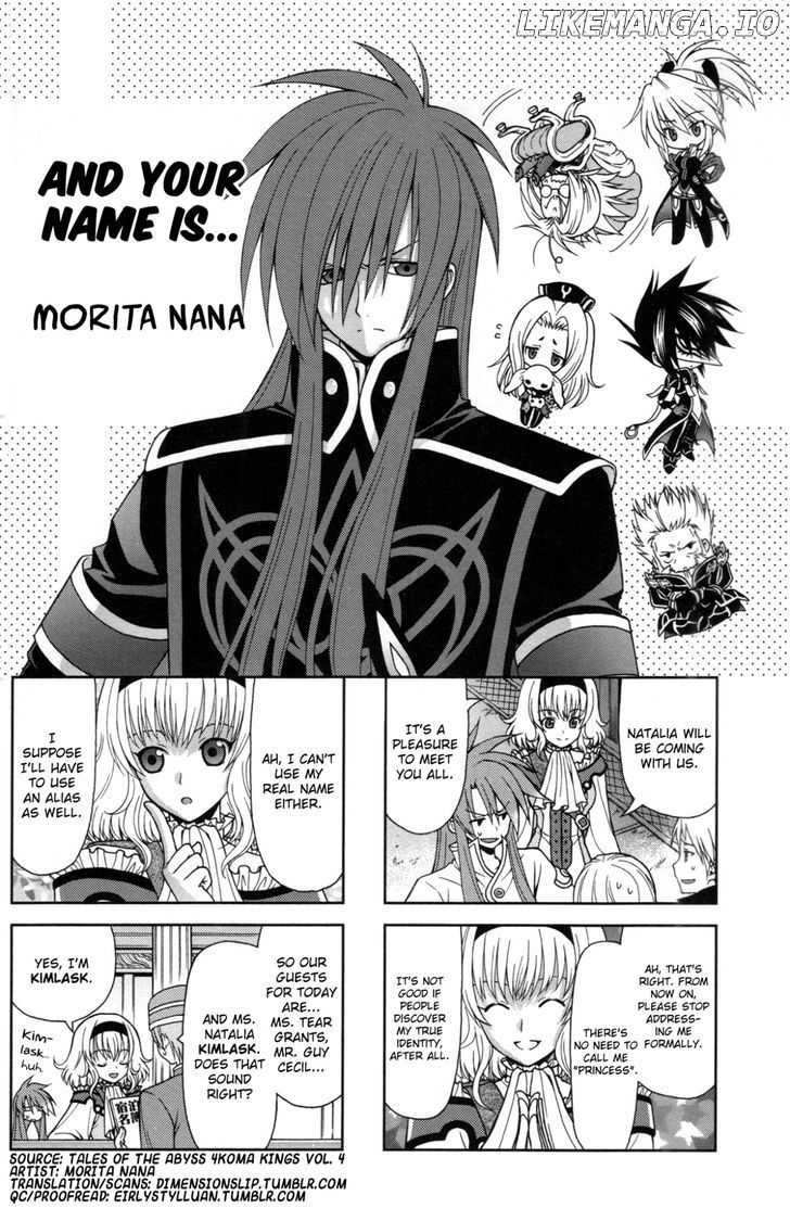 Tales Of The Abyss 4Koma Kings chapter 68 - page 1