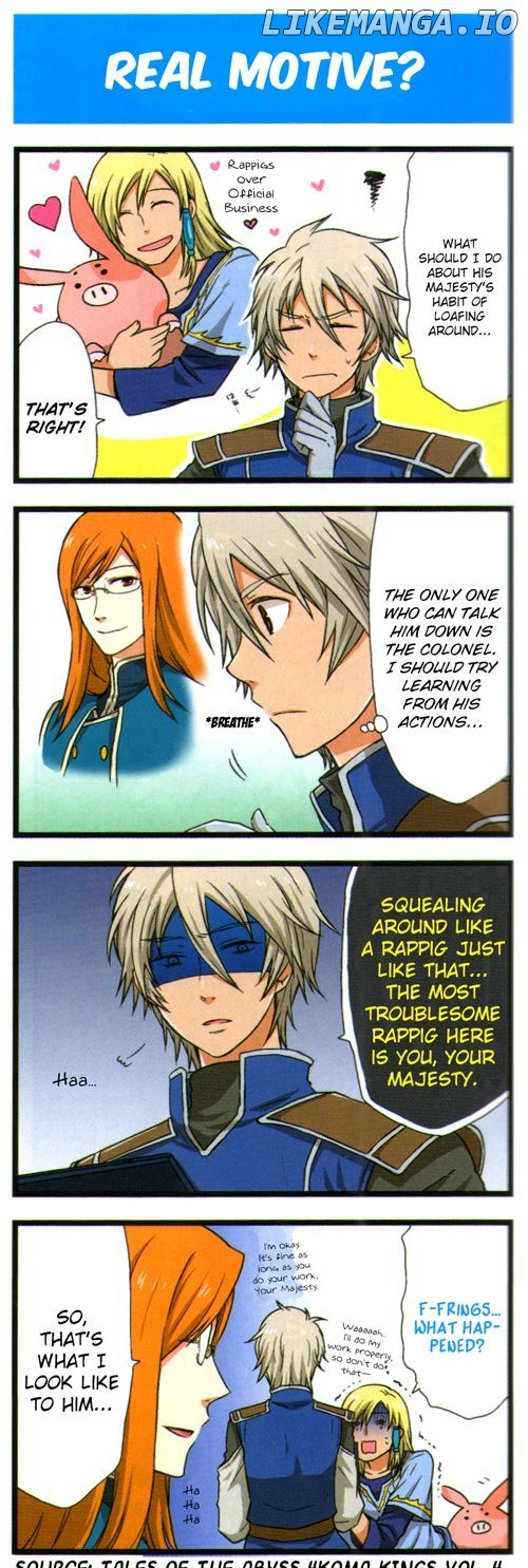 Tales Of The Abyss 4Koma Kings chapter 28 - page 1