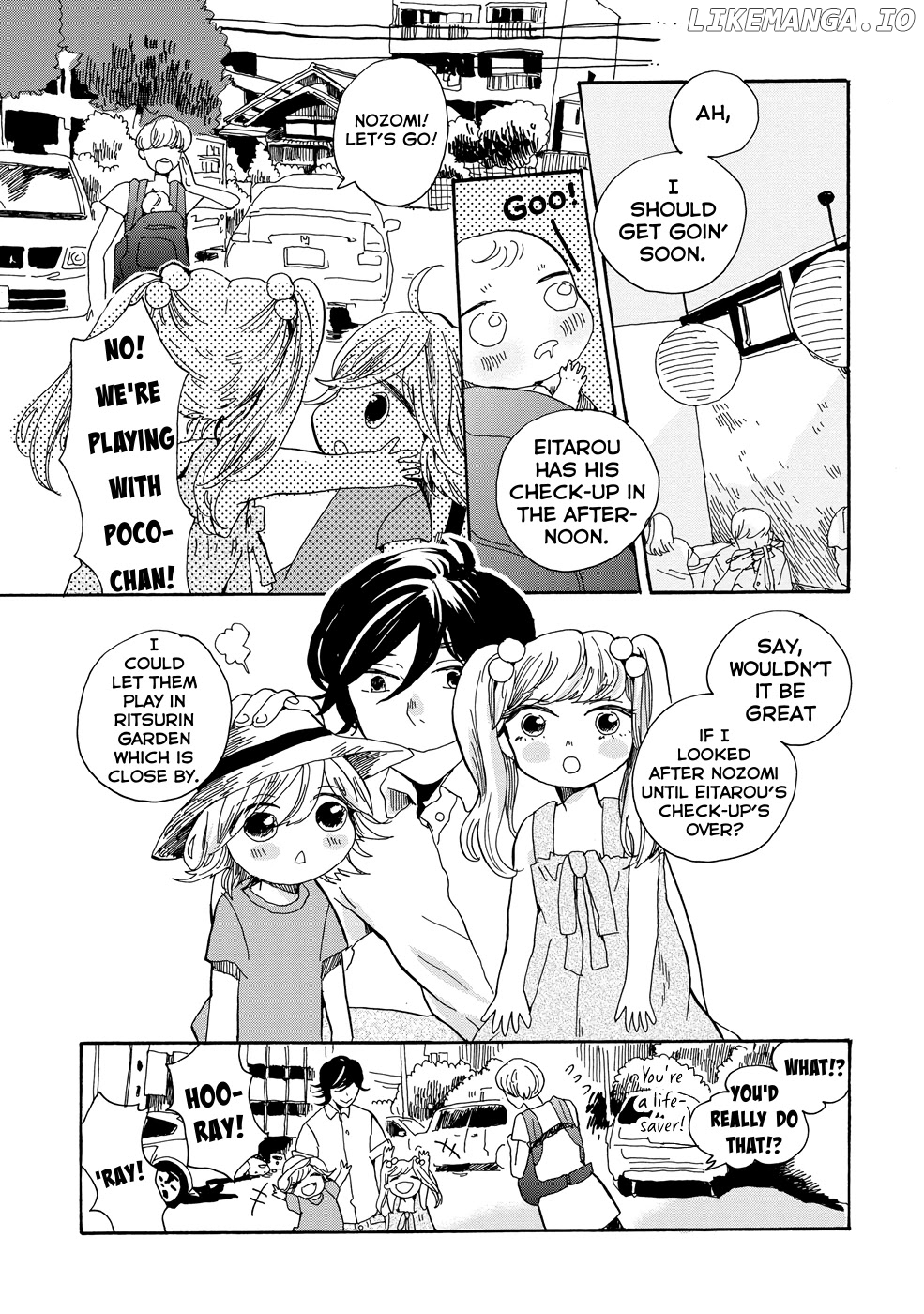 Udon no Kuni no Kin'iro Kemari chapter 15 - page 10