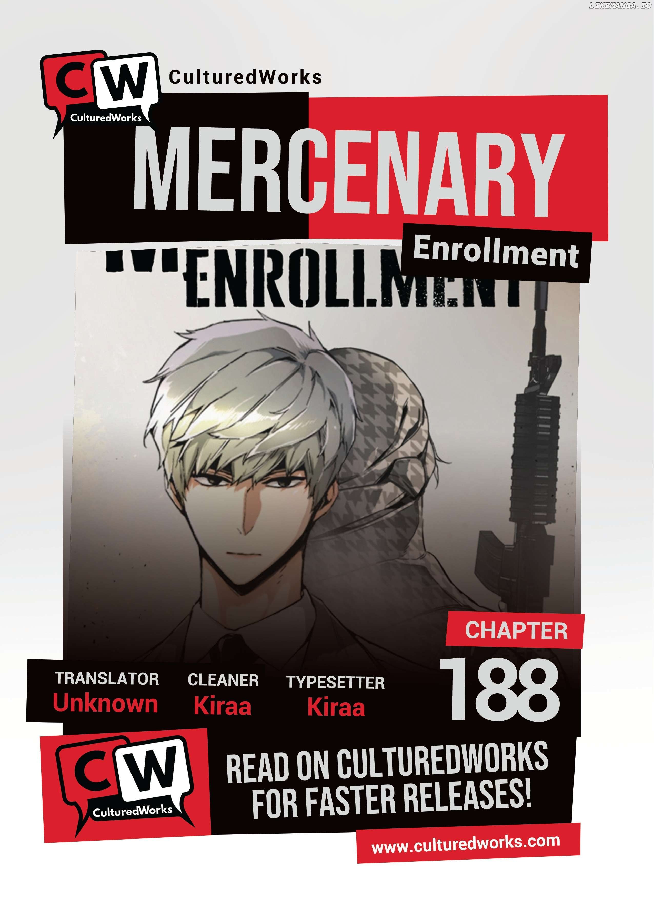 Mercenary Enrollment Chapter 188 - page 1