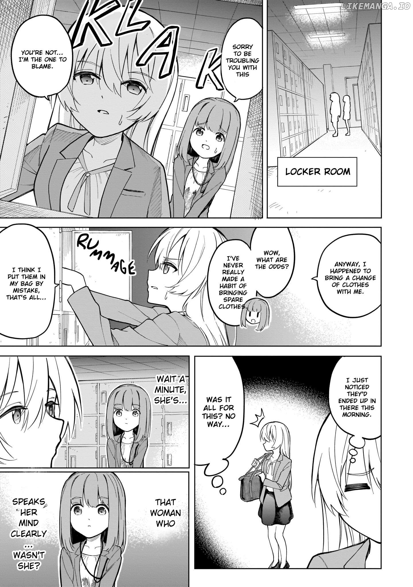 Miss Namihara Wants To Scream! Chapter 8 - page 7