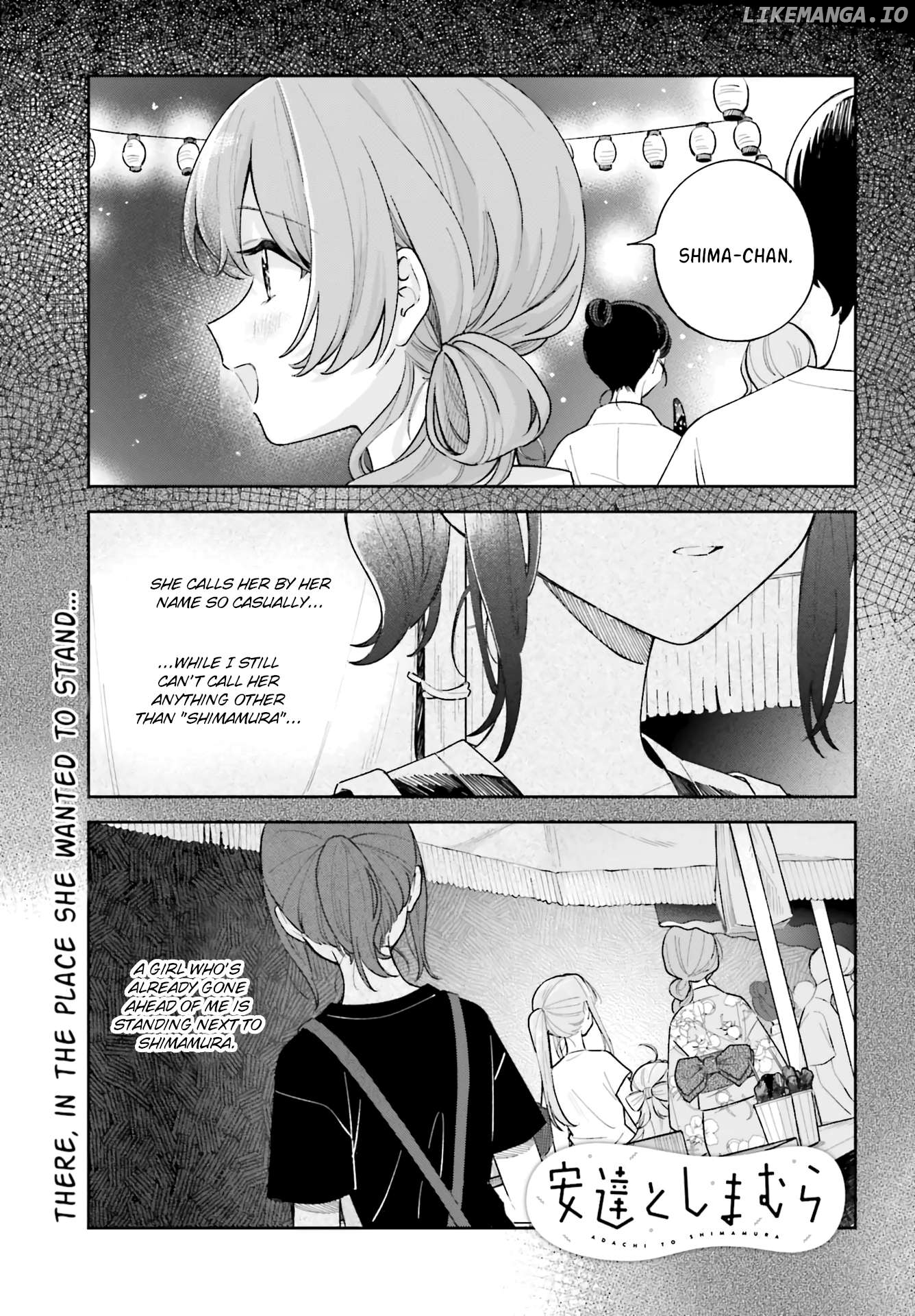 Adachi To Shimamura (Moke Yuzuhara) Chapter 43 - page 1