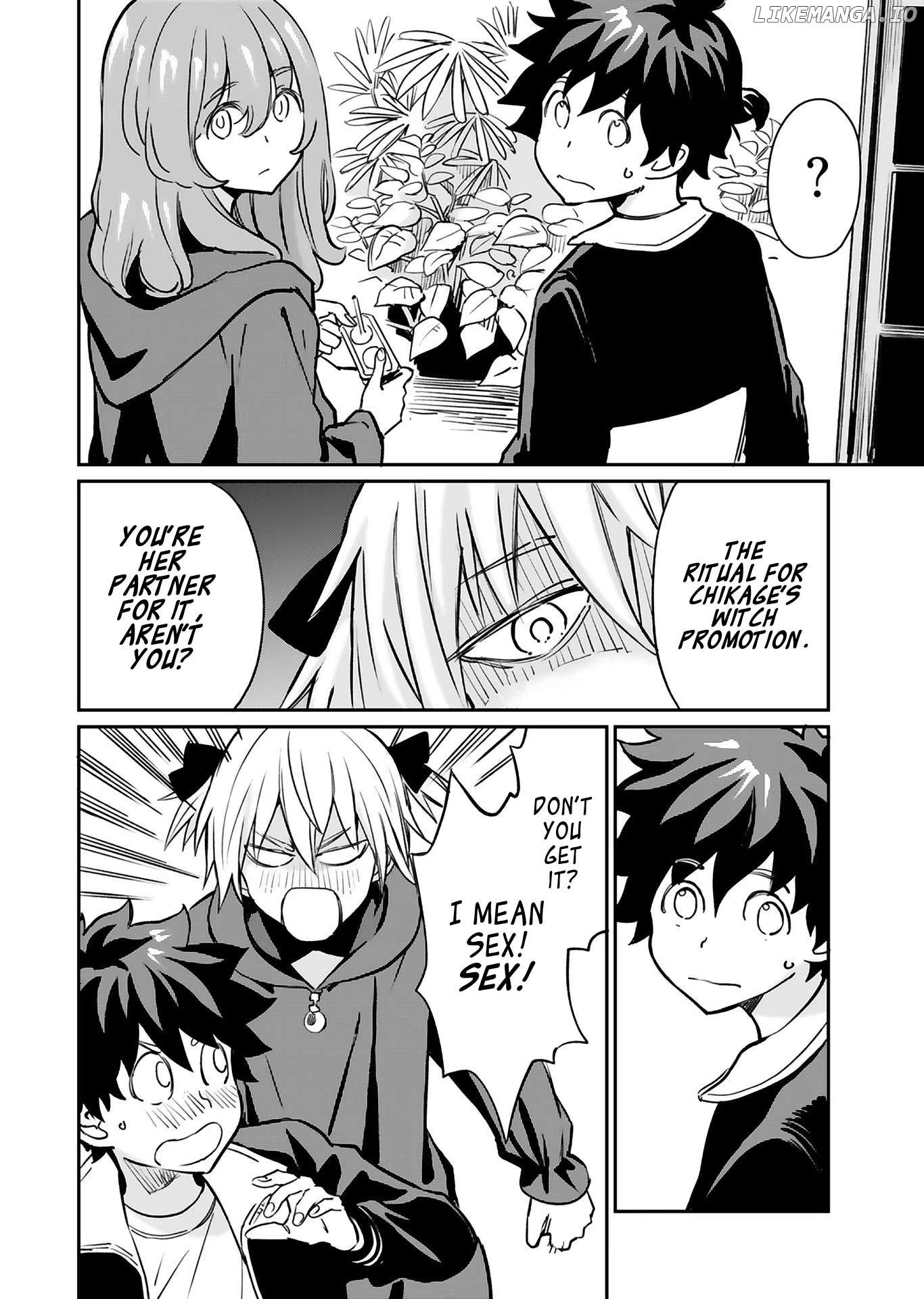 The Young Witch Wants to Have Sex!? Chapter 17 - page 8