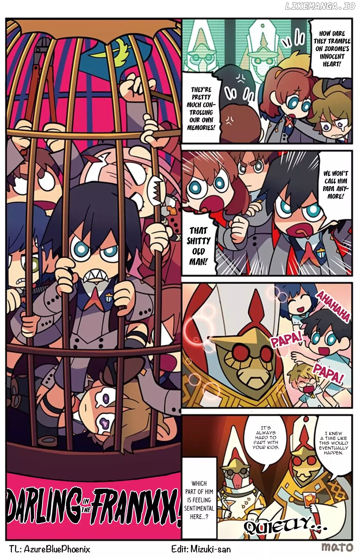 Darling in the FranXX! - 4-koma chapter 56 - page 1