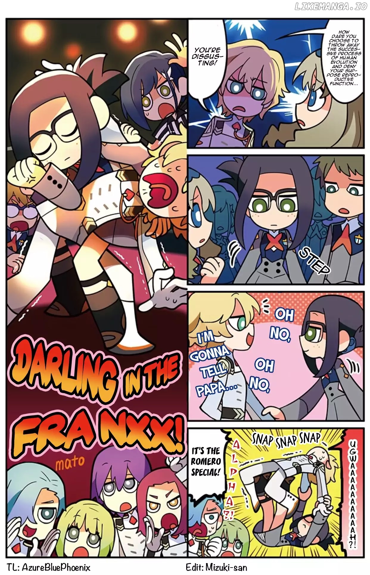 Darling in the FranXX! - 4-koma chapter 50 - page 1