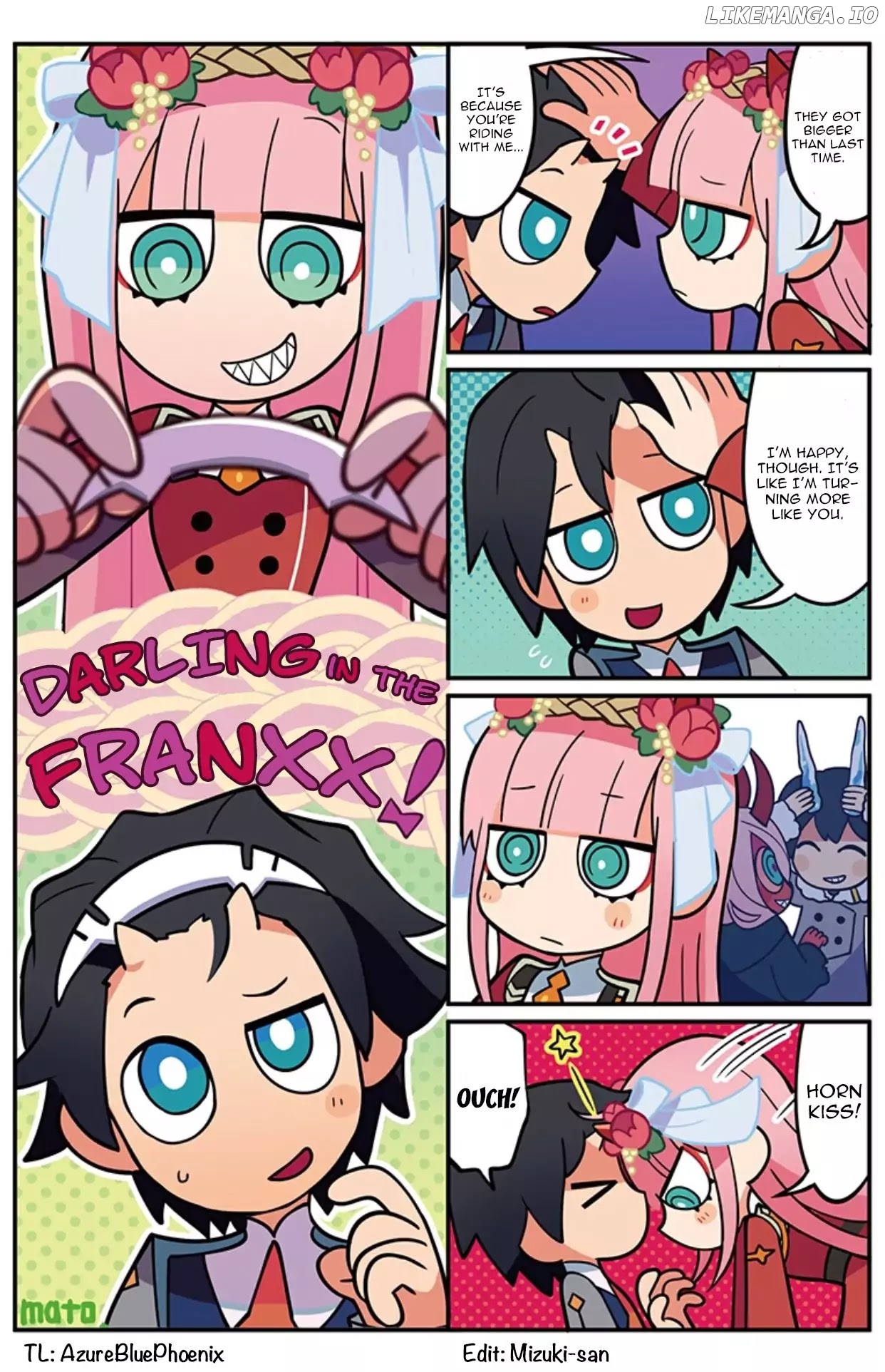 Darling in the FranXX! - 4-koma chapter 49 - page 1