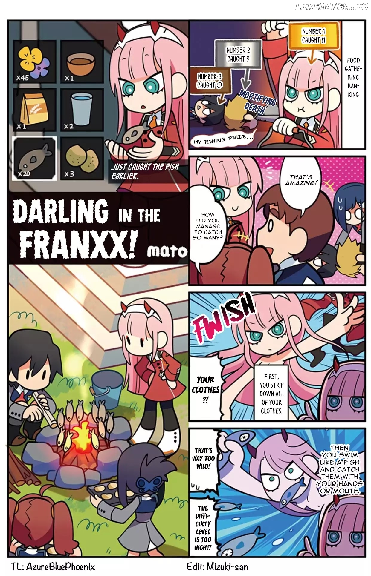 Darling in the FranXX! - 4-koma chapter 48 - page 1