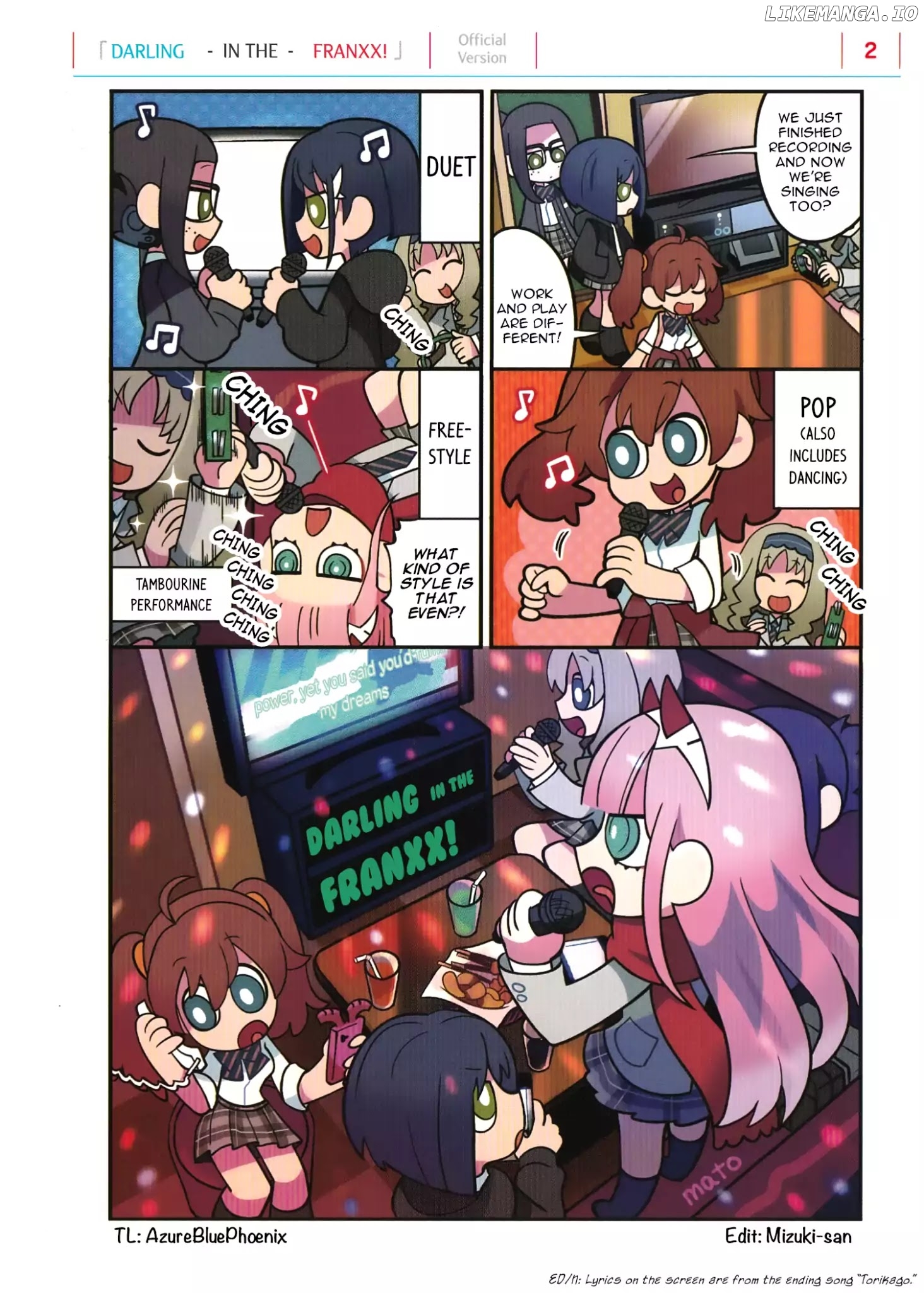 Darling in the FranXX! - 4-koma chapter 75 - page 1