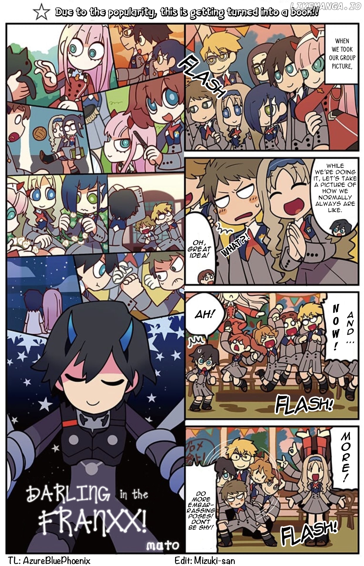 Darling in the FranXX! - 4-koma chapter 69 - page 1