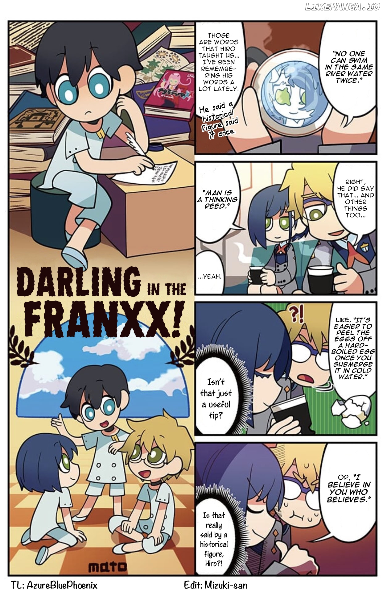 Darling in the FranXX! - 4-koma chapter 65 - page 1