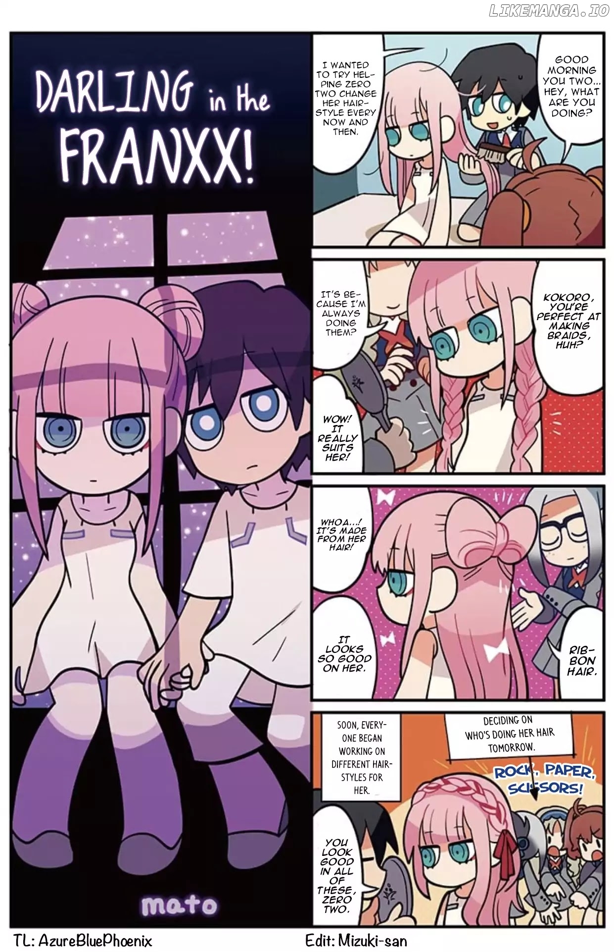 Darling in the FranXX! - 4-koma chapter 64 - page 1