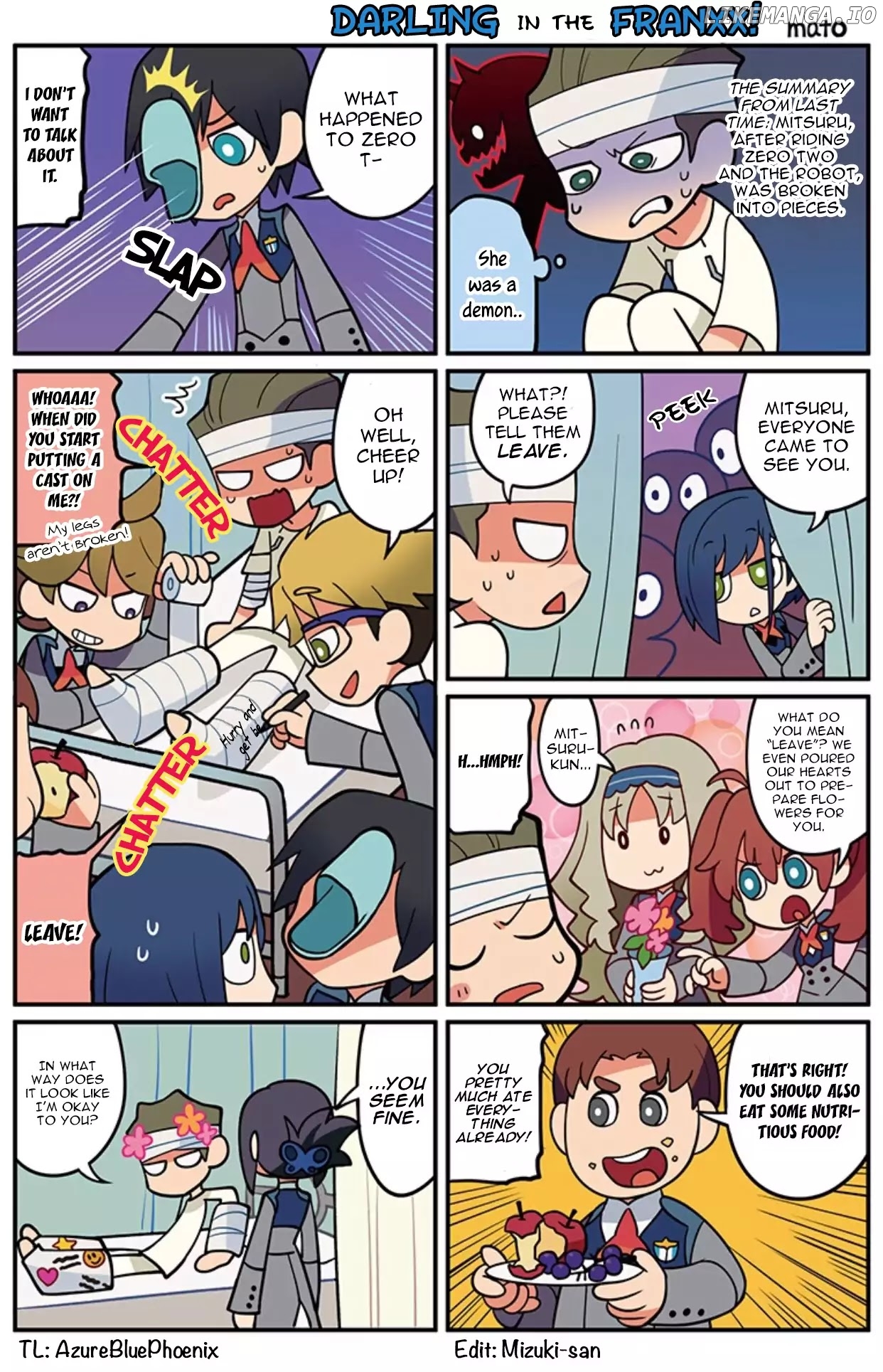 Darling in the FranXX! - 4-koma chapter 10 - page 1