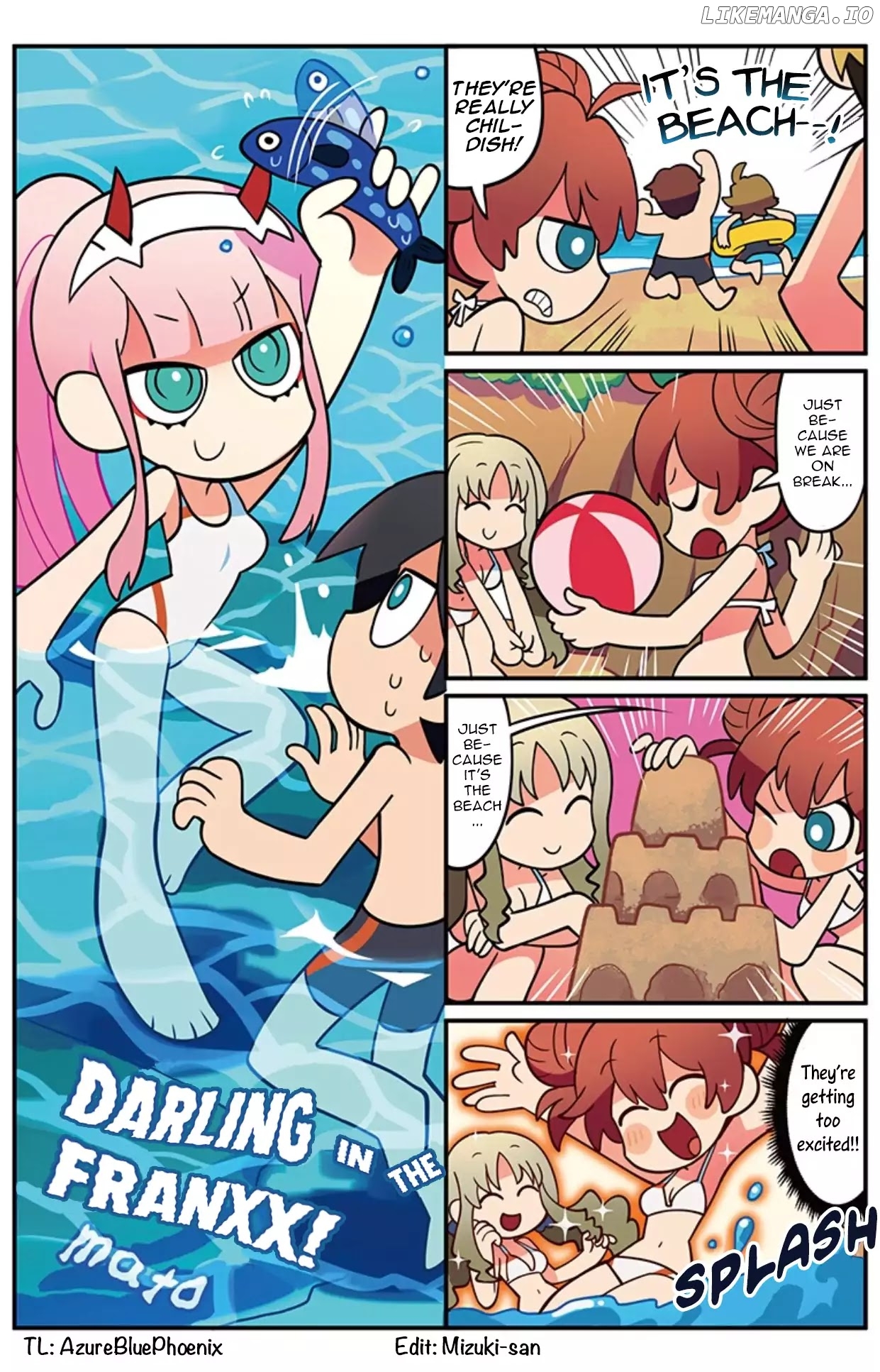 Darling in the FranXX! - 4-koma chapter 19 - page 1