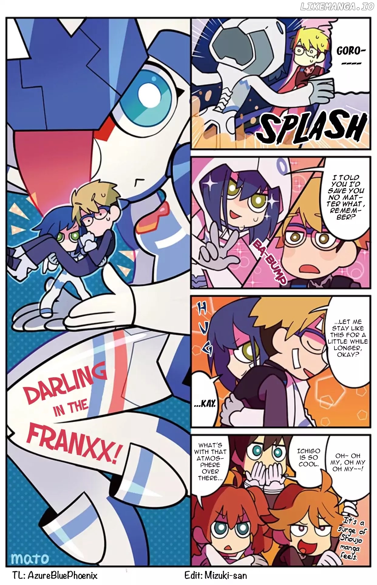 Darling in the FranXX! - 4-koma chapter 26 - page 1