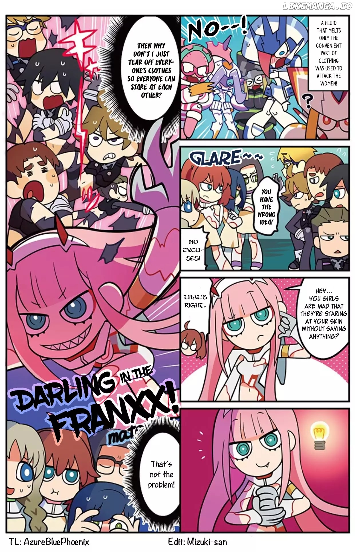 Darling in the FranXX! - 4-koma chapter 22 - page 1
