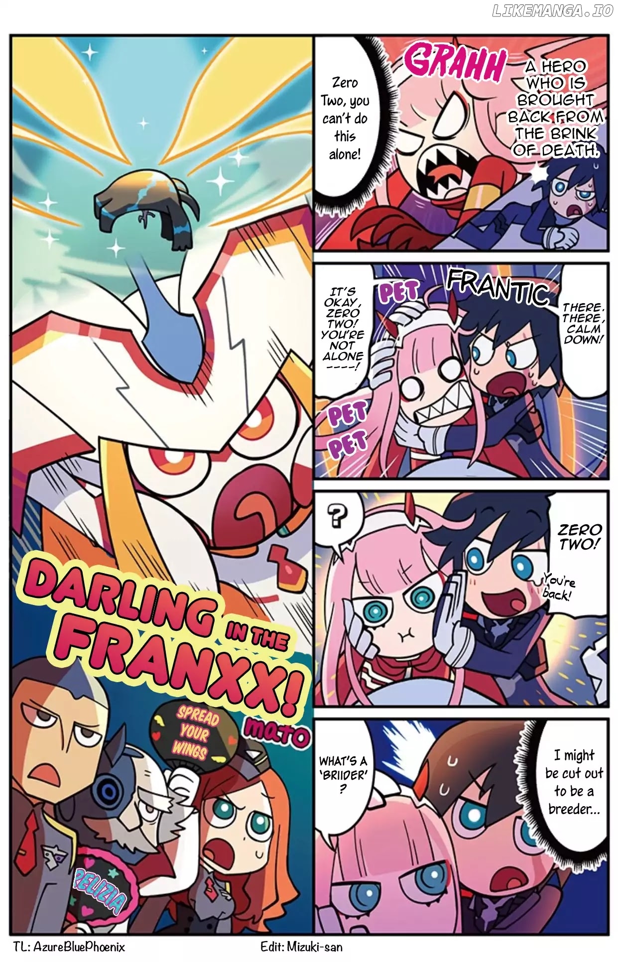 Darling in the FranXX! - 4-koma chapter 18 - page 1