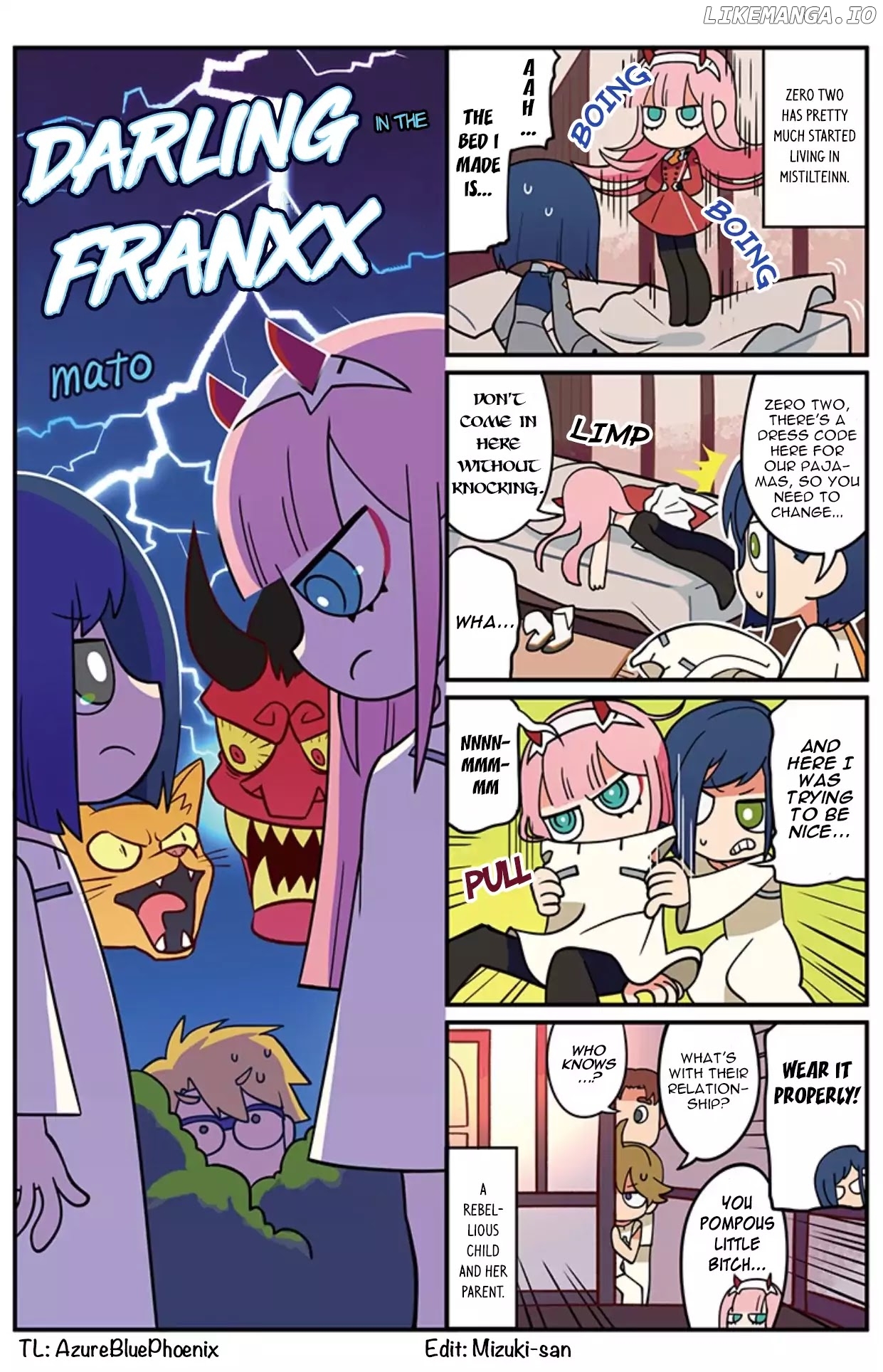 Darling in the FranXX! - 4-koma chapter 14 - page 1