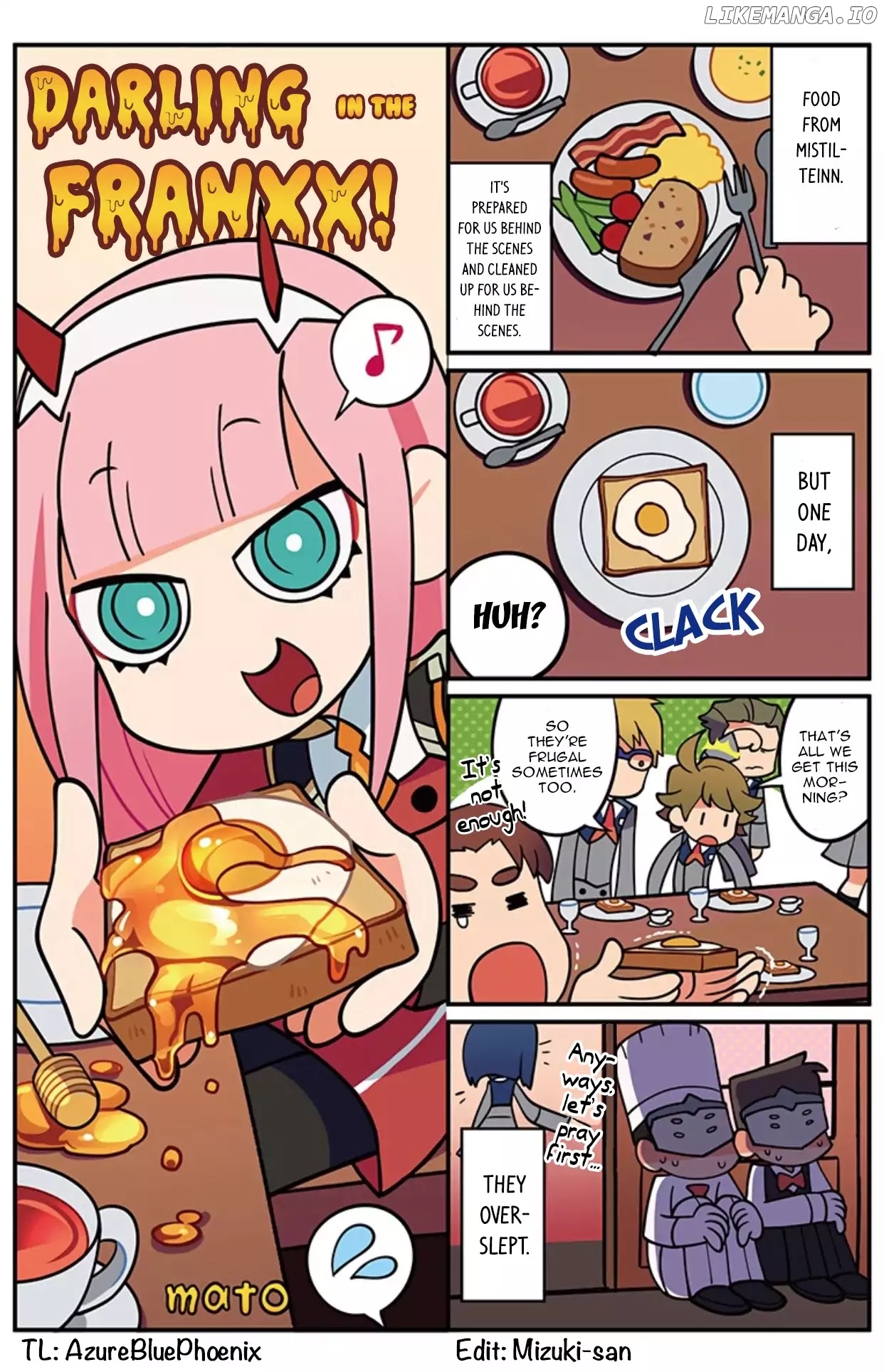Darling in the FranXX! - 4-koma chapter 13 - page 1