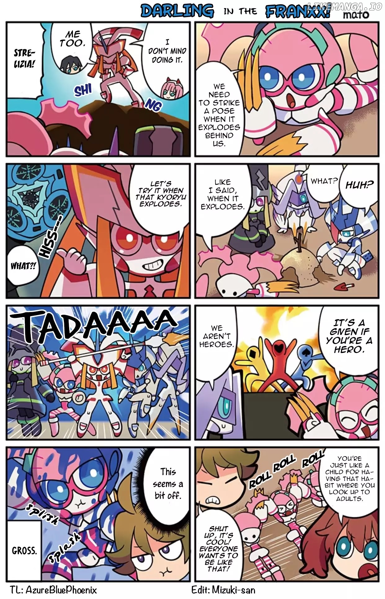 Darling in the FranXX! - 4-koma chapter 12 - page 1