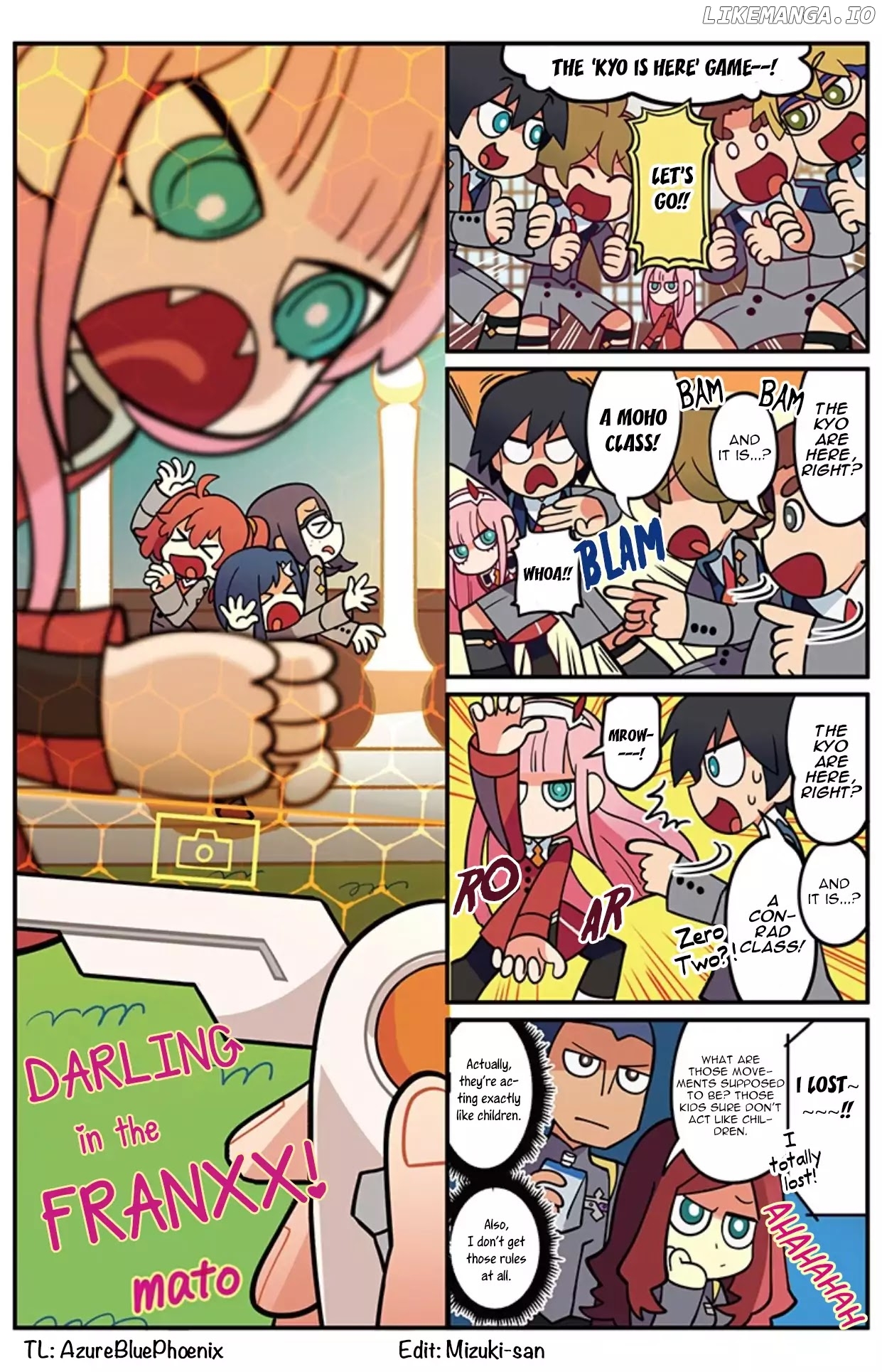 Darling in the FranXX! - 4-koma chapter 27 - page 1