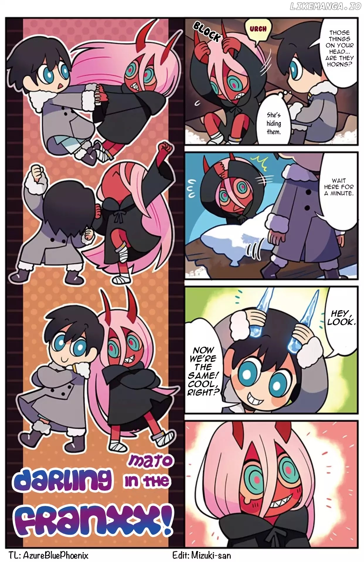 Darling in the FranXX! - 4-koma chapter 39 - page 1