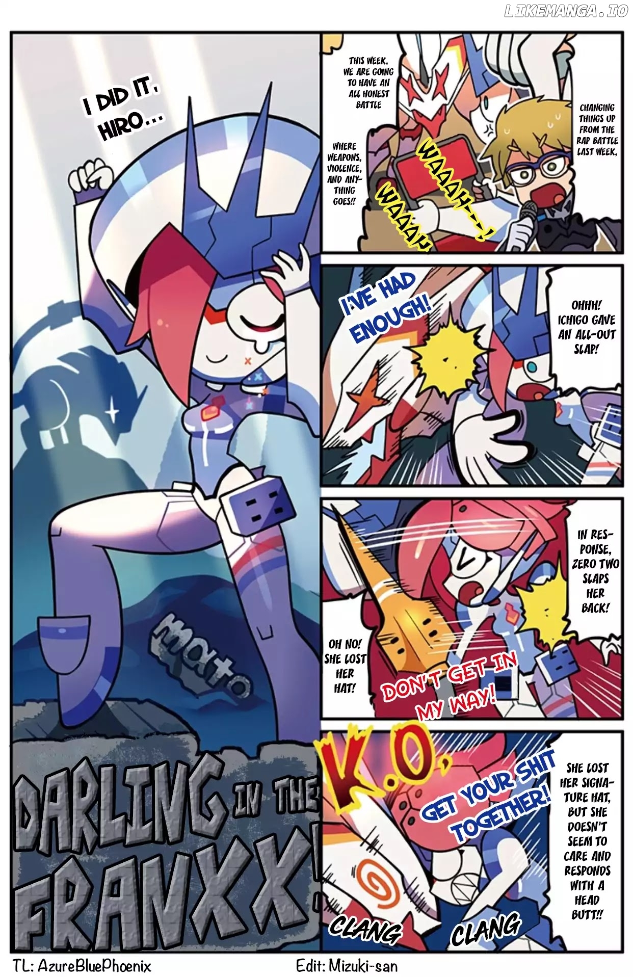 Darling in the FranXX! - 4-koma chapter 43 - page 1