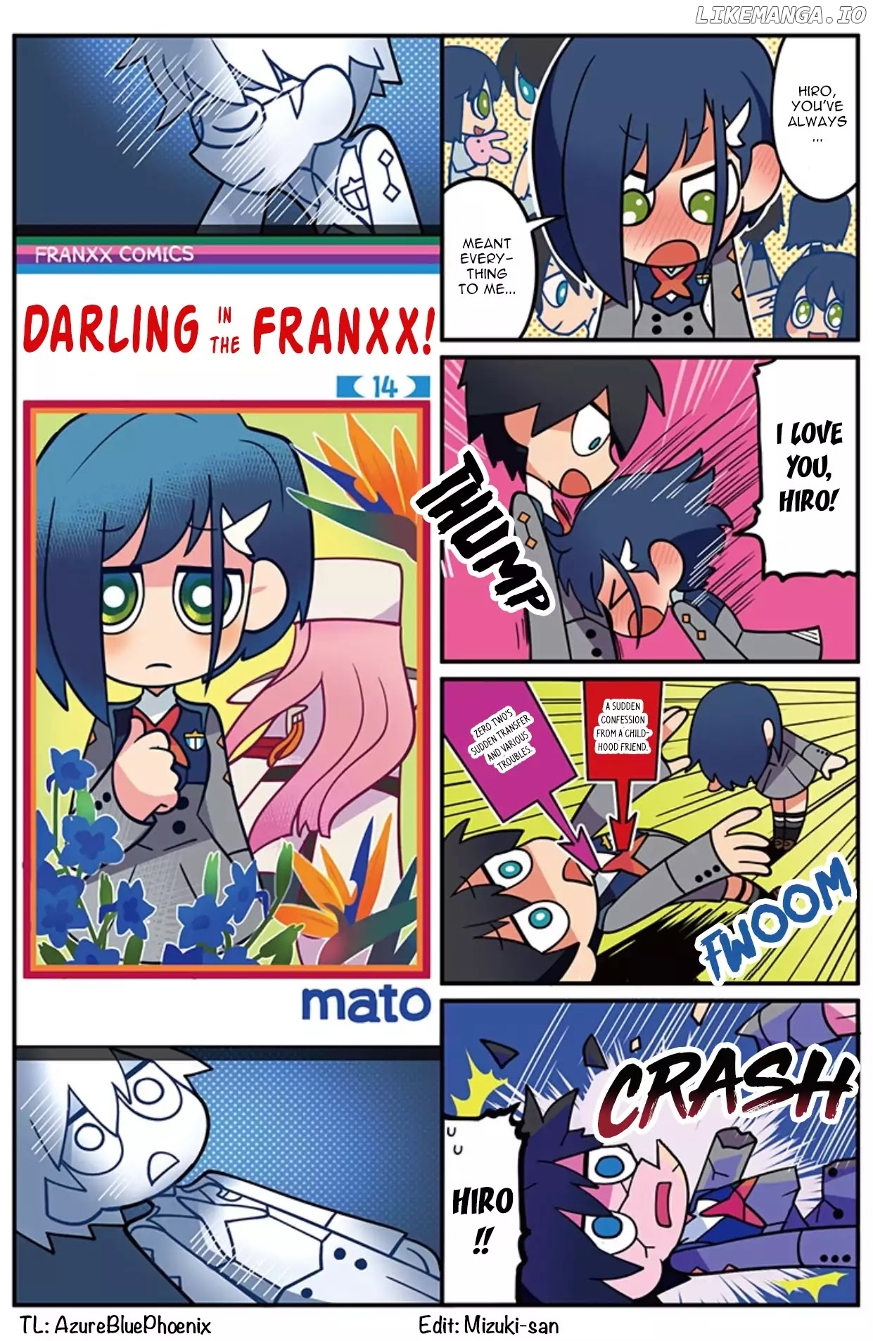 Darling in the FranXX! - 4-koma chapter 42 - page 1