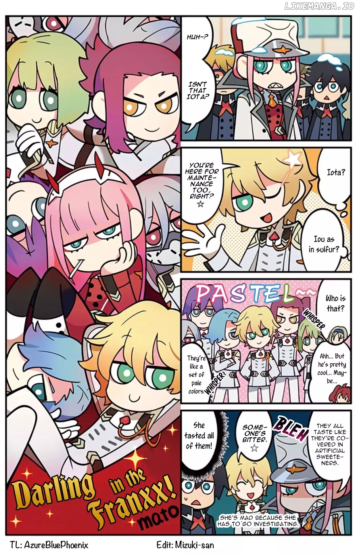 Darling in the FranXX! - 4-koma chapter 36 - page 1