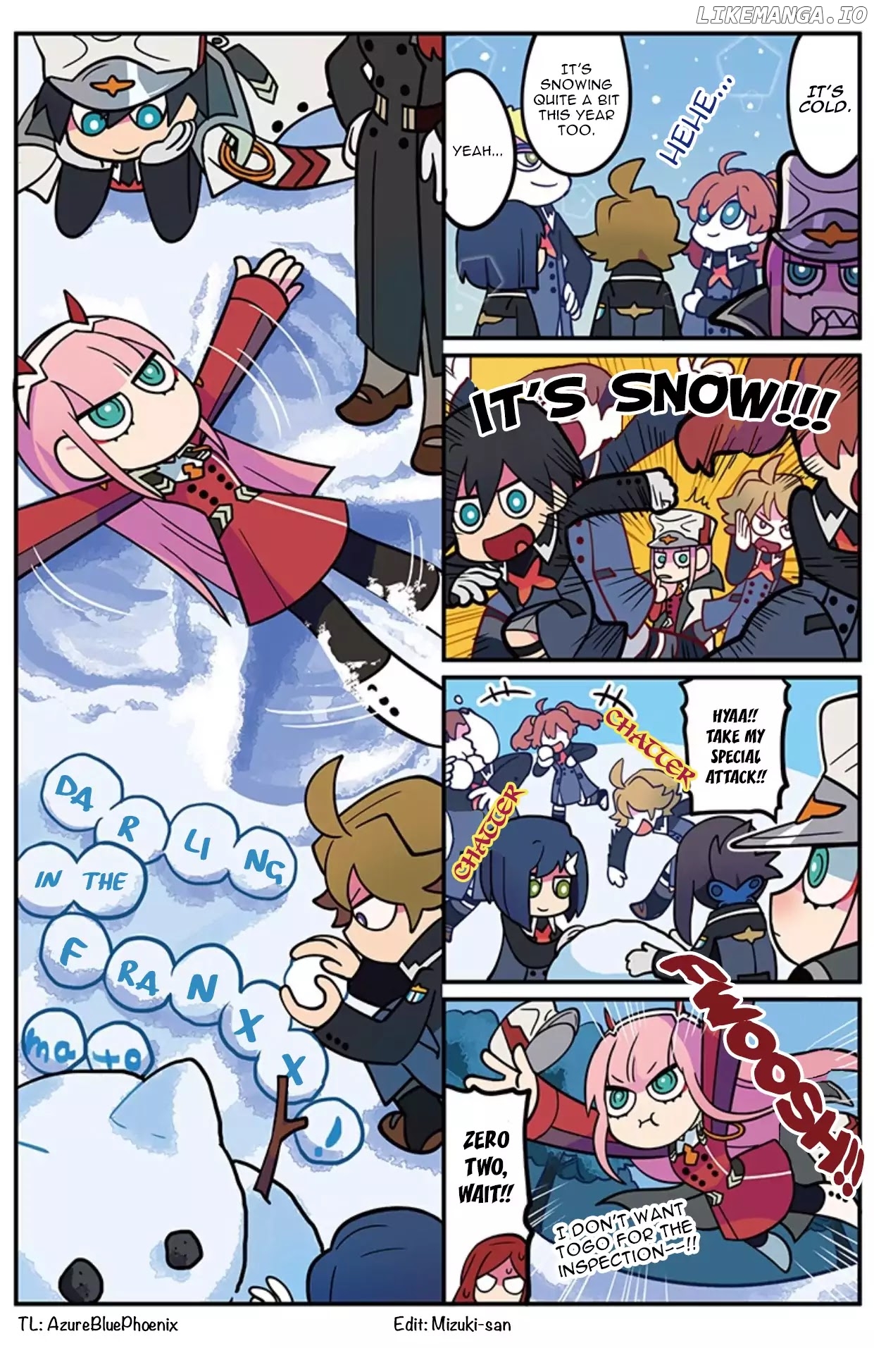 Darling in the FranXX! - 4-koma chapter 35 - page 1