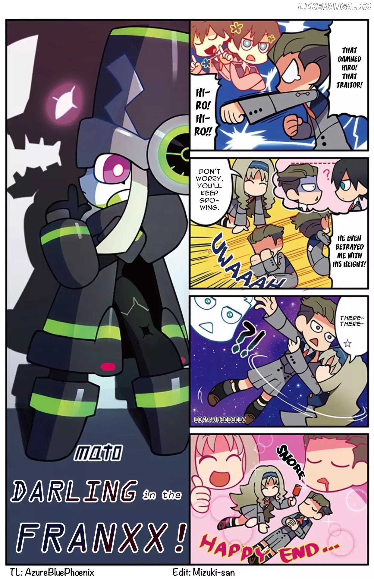Darling in the FranXX! - 4-koma chapter 31 - page 1