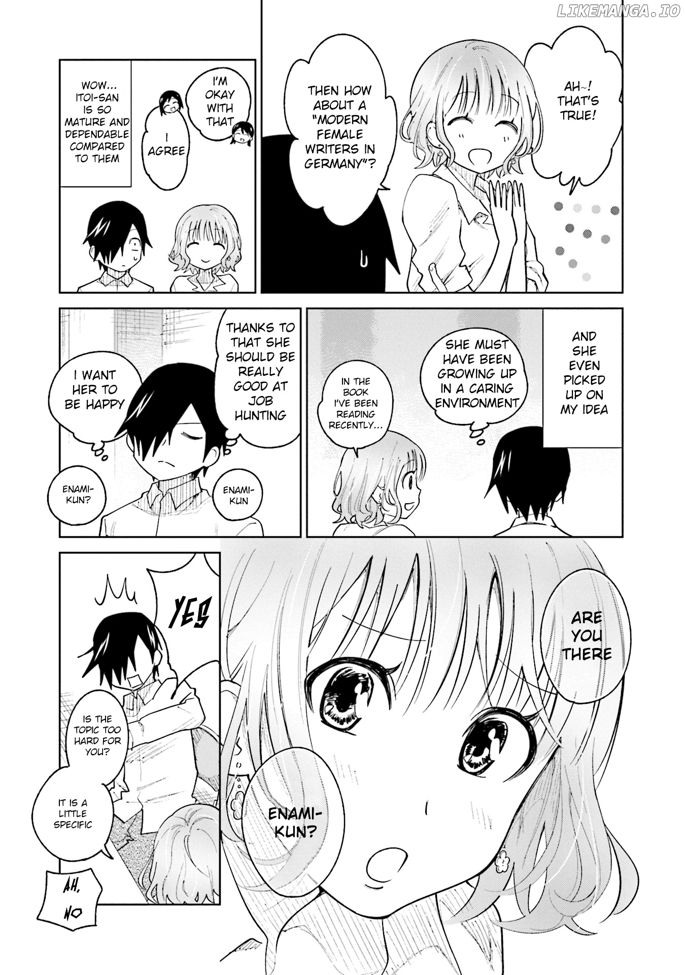 Enami-kun wa Ikiru no ga tsurai chapter 10 - page 9