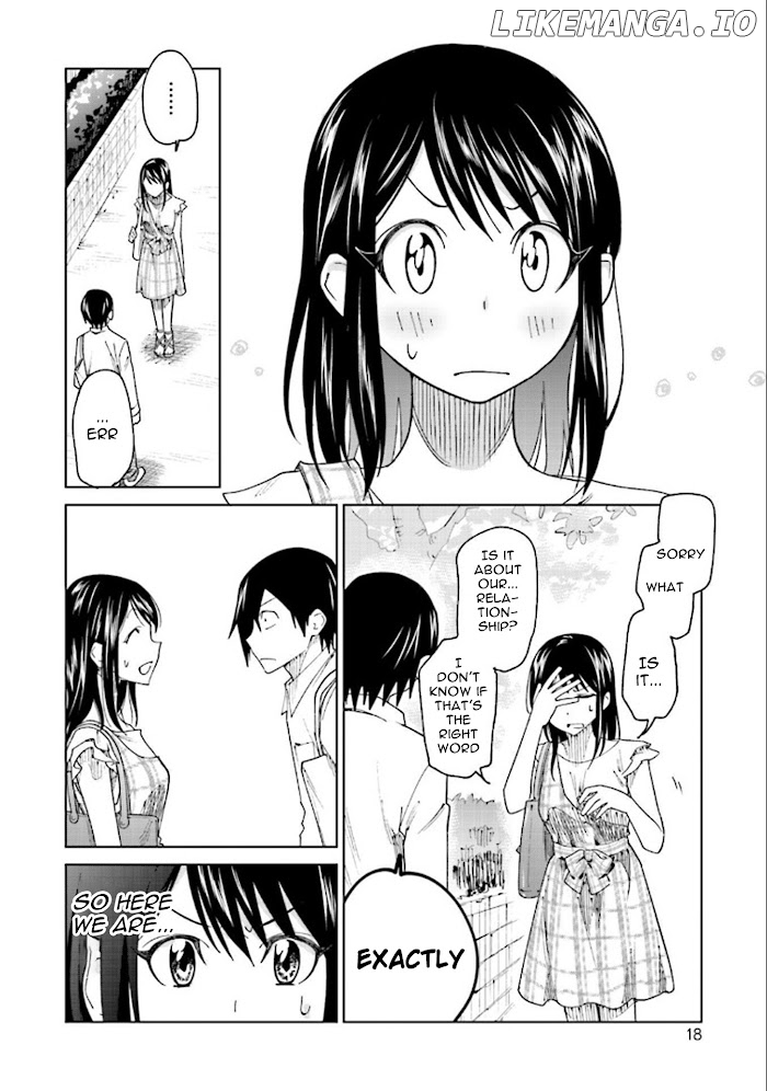 Enami-kun wa Ikiru no ga tsurai chapter 20.1 - page 18