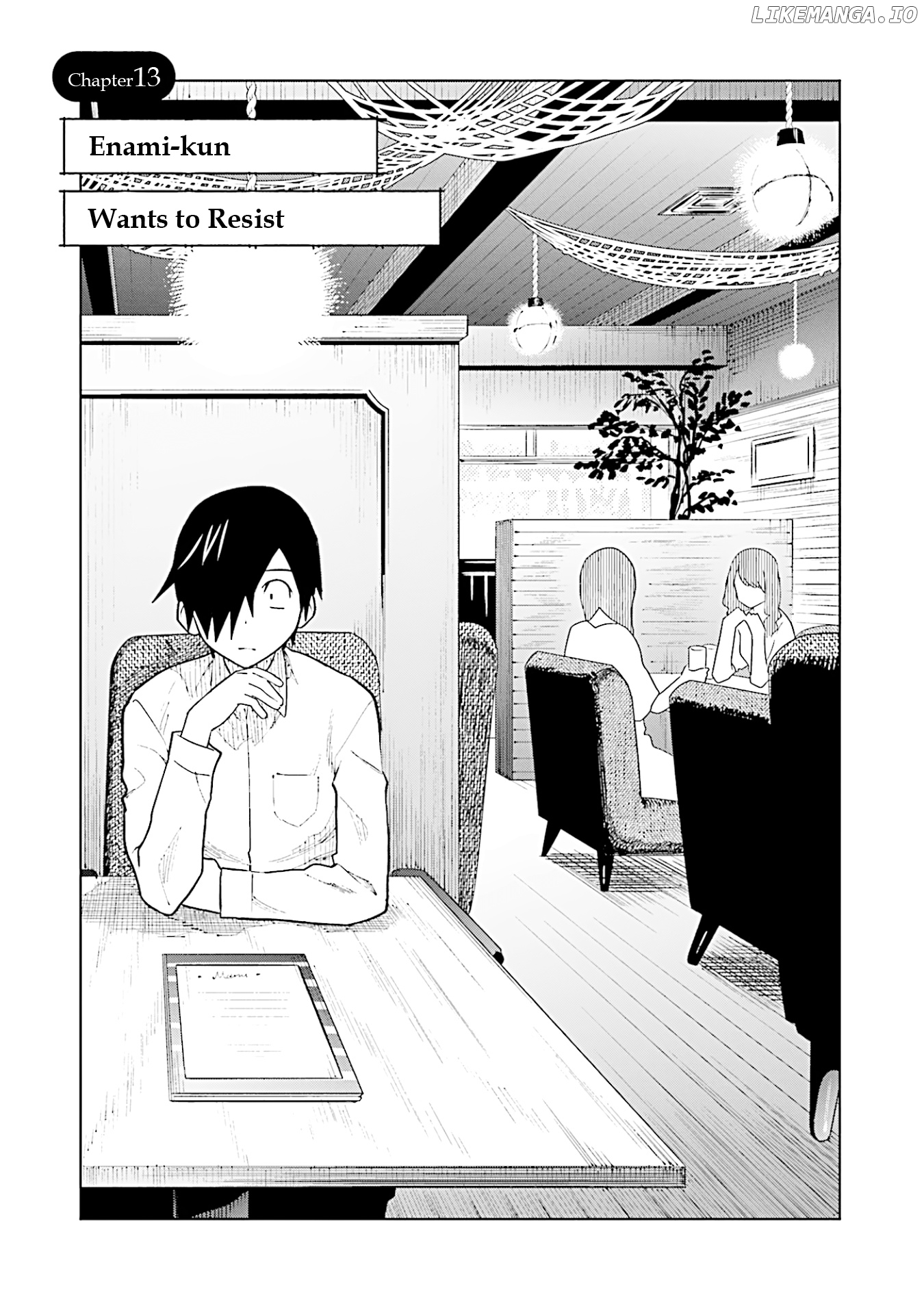Enami-kun wa Ikiru no ga tsurai chapter 13 - page 1