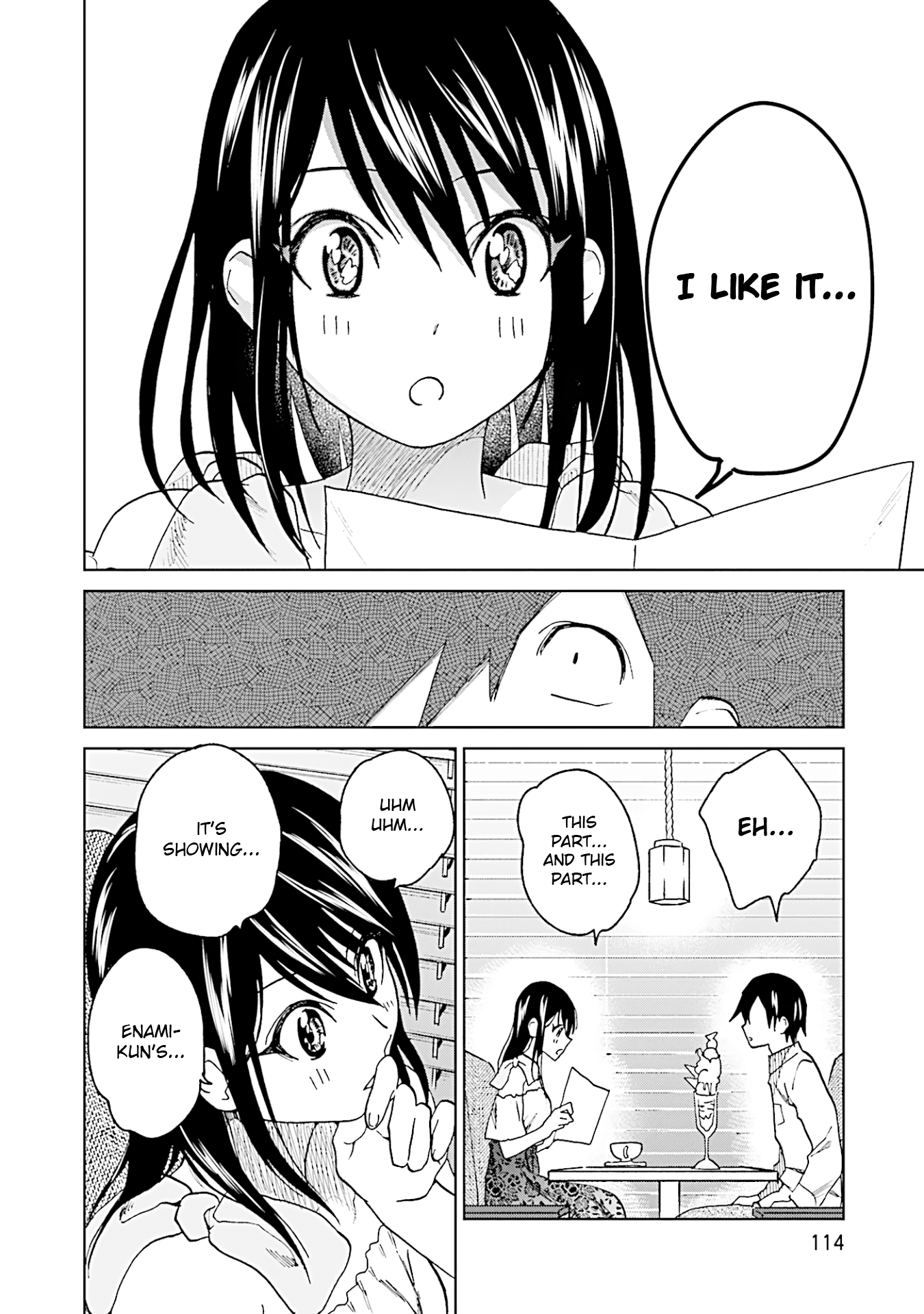 Enami-kun wa Ikiru no ga tsurai chapter 13 - page 18
