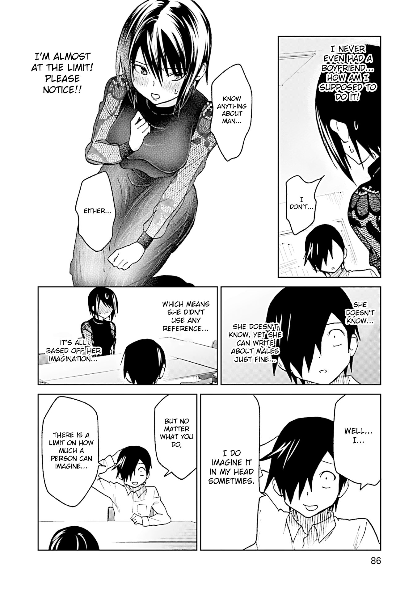 Enami-kun wa Ikiru no ga tsurai chapter 12 - page 14