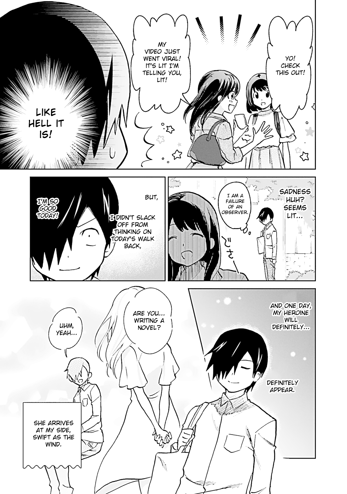 Enami-kun wa Ikiru no ga tsurai chapter 12 - page 3
