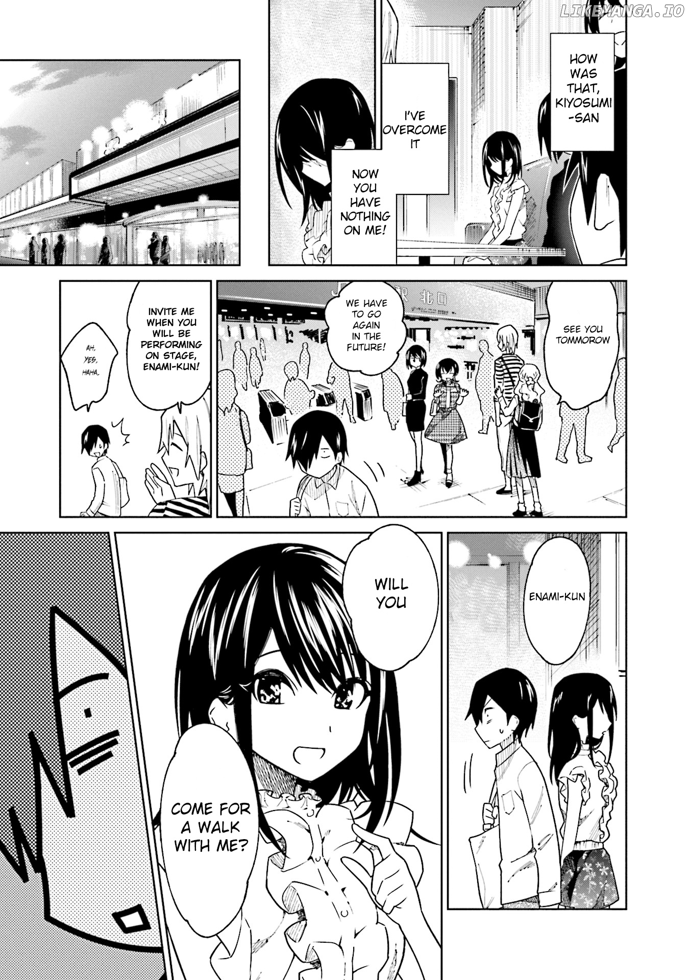 Enami-kun wa Ikiru no ga tsurai chapter 9 - page 7