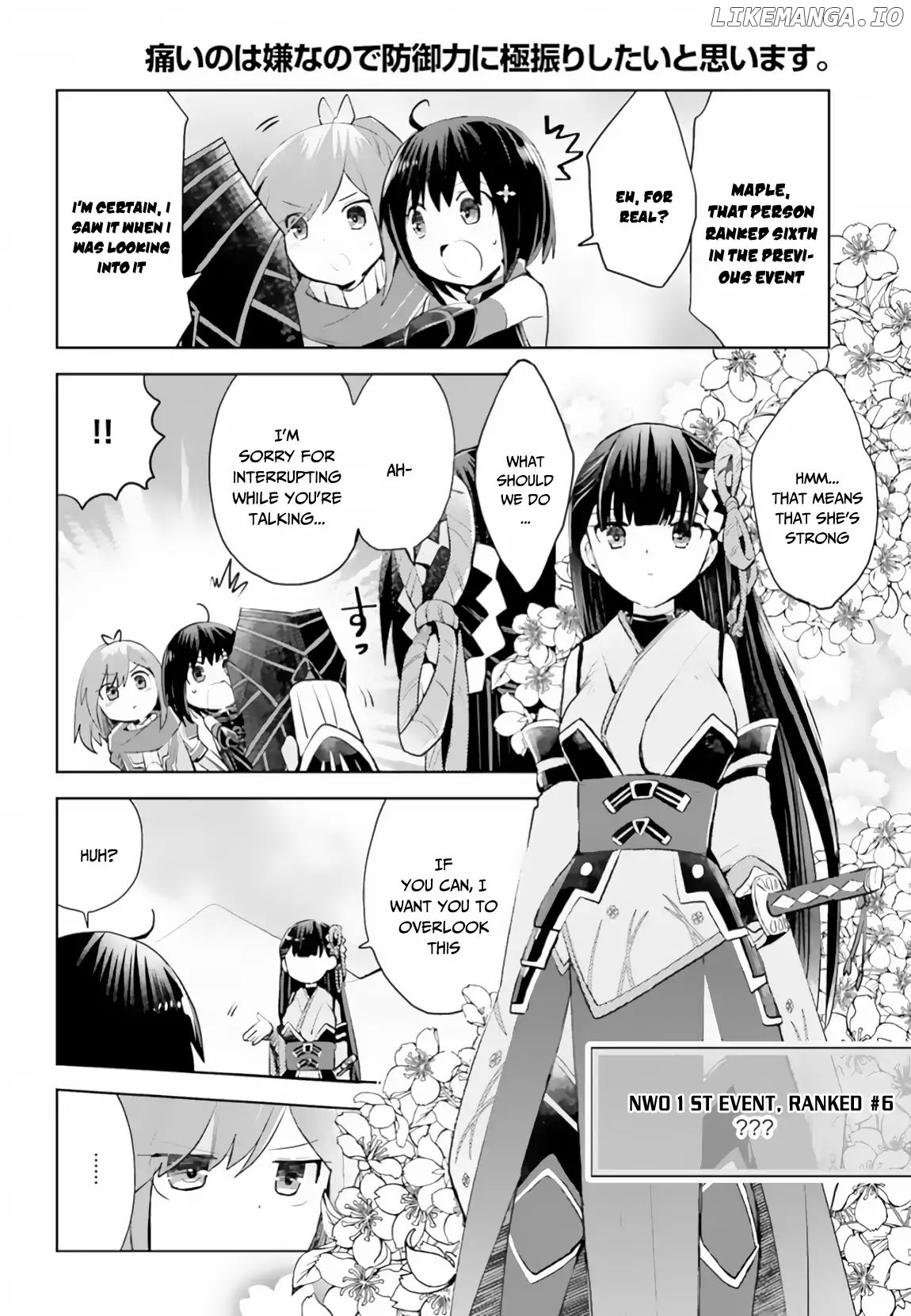 Itai No Wa Iya Nanode Bougyo-Ryoku Ni Kyokufuri Shitai To Omoimasu chapter 14 - page 7