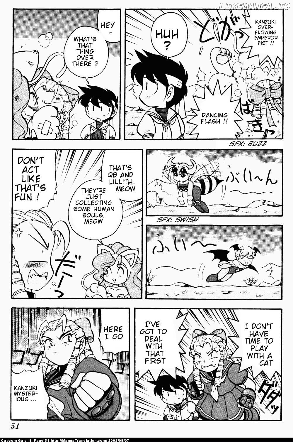 Capcom Gals! Comic Anthology chapter 4 - page 7