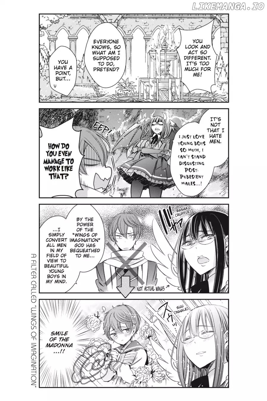 As Miss Beelzebub Likes chapter 8 - page 14