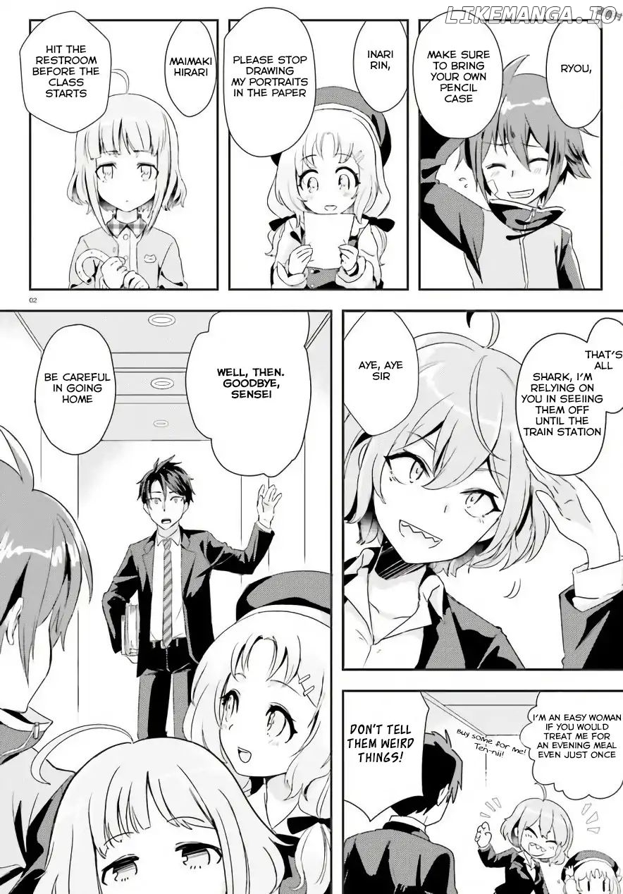 Is it illegal to be blackmailed by your student? chapter 0.1 - page 3