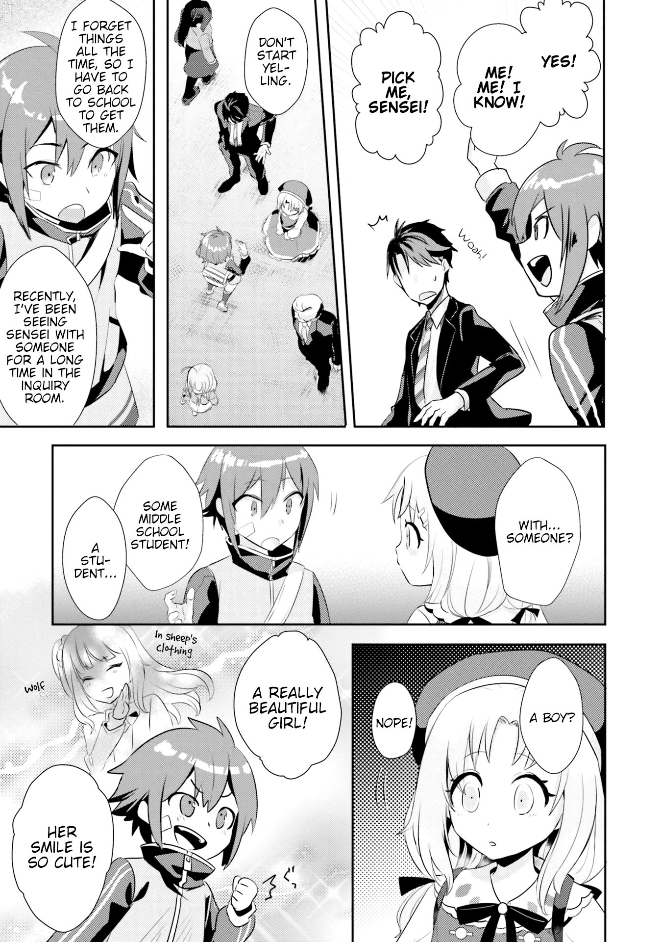 Is it illegal to be blackmailed by your student? chapter 7 - page 9